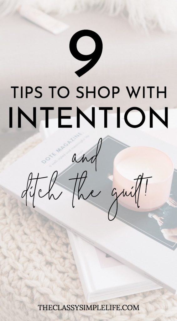 Do you cringe every time you open your credit card bill? Ever wonder how you managed to buy yet another "thing"? For the longest time I was a shopaholic and emotional spender, here are 9 intentional spending tips that helped me change my mindset on spending.